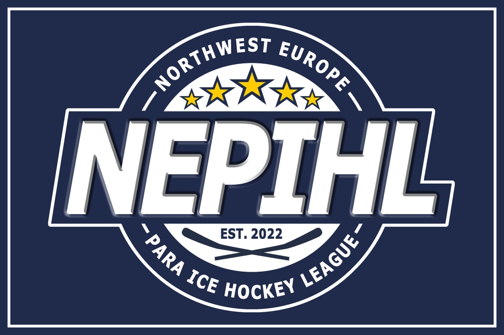 Northwest Europe Para Ice Hockey League logo.