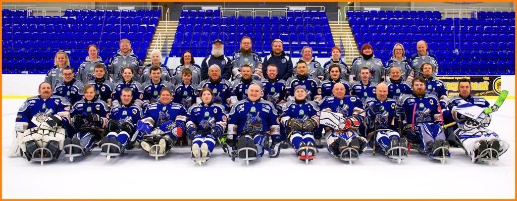 Sheffield Steelkings Para Ice Hockey Club Team Photo (2023)